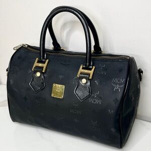 Authentic MCM Boston Bag
